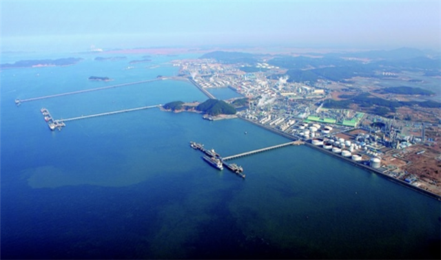 대산항 전경
