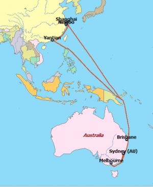 현대상선, 중국-호주 급행 서비스…8월 첫 출항
